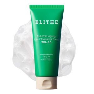 BLITHE AHA BHA Face Cleanser - Deep Pore Minimizer, Exfoliant For Clogged Pores